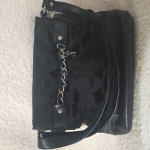 Coach Black Shoulder Bag